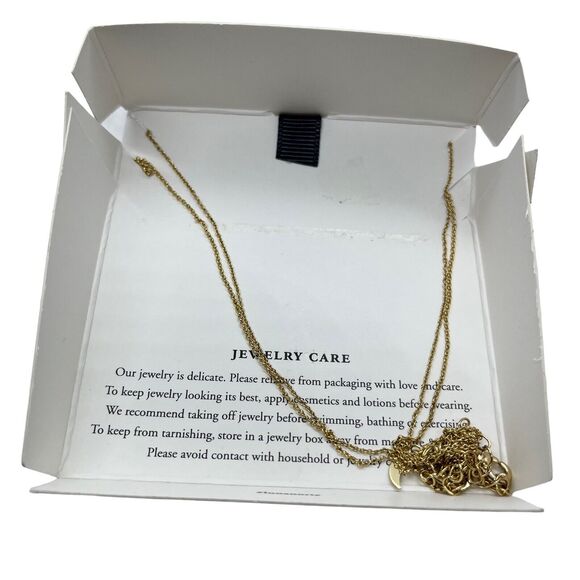 Luna Norte Tiger Eye Necklace Set 14KT Plated Brass Courage Clarity Focus New - Picture 6 of 15